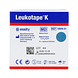 Leukoplast Leukotape K Kinesiotape Blauw 5cmx5m 1ST zijkant verpakking Leukoplast Leukotape K Kinesiotape Blauw 5cmx5m 1ST zijkant verpakking