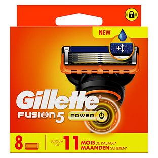 Gillette Fusion 5 Power Scheermesjes 8ST