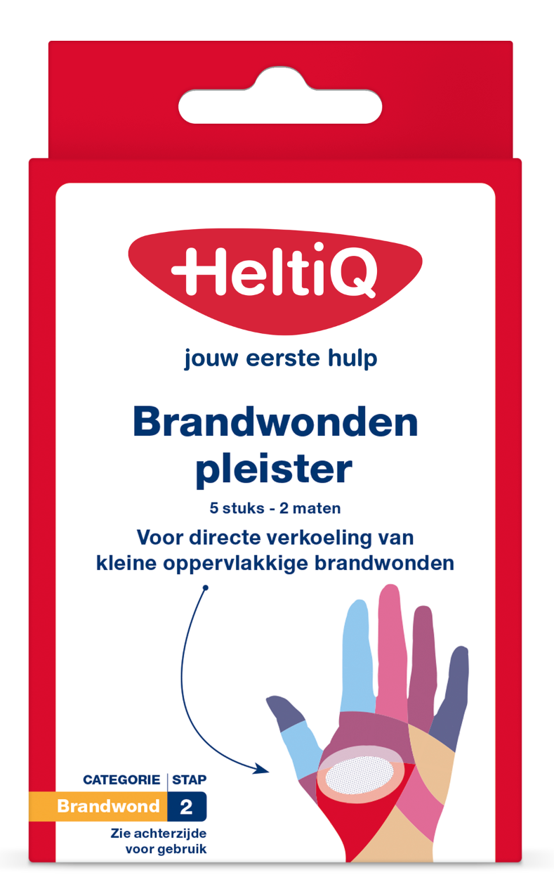 HeltiQ Brandwonden Pleister afbeelding 1