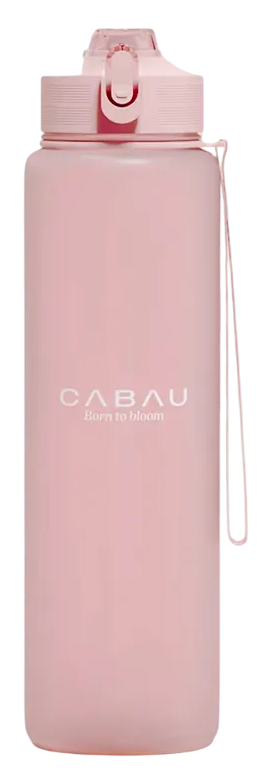 Cabau Drink To Bloom Waterfles Soft Pink afbeelding