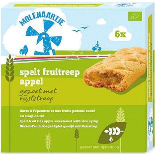Molenaartje Spelt Fruitreep Appel 180GR
