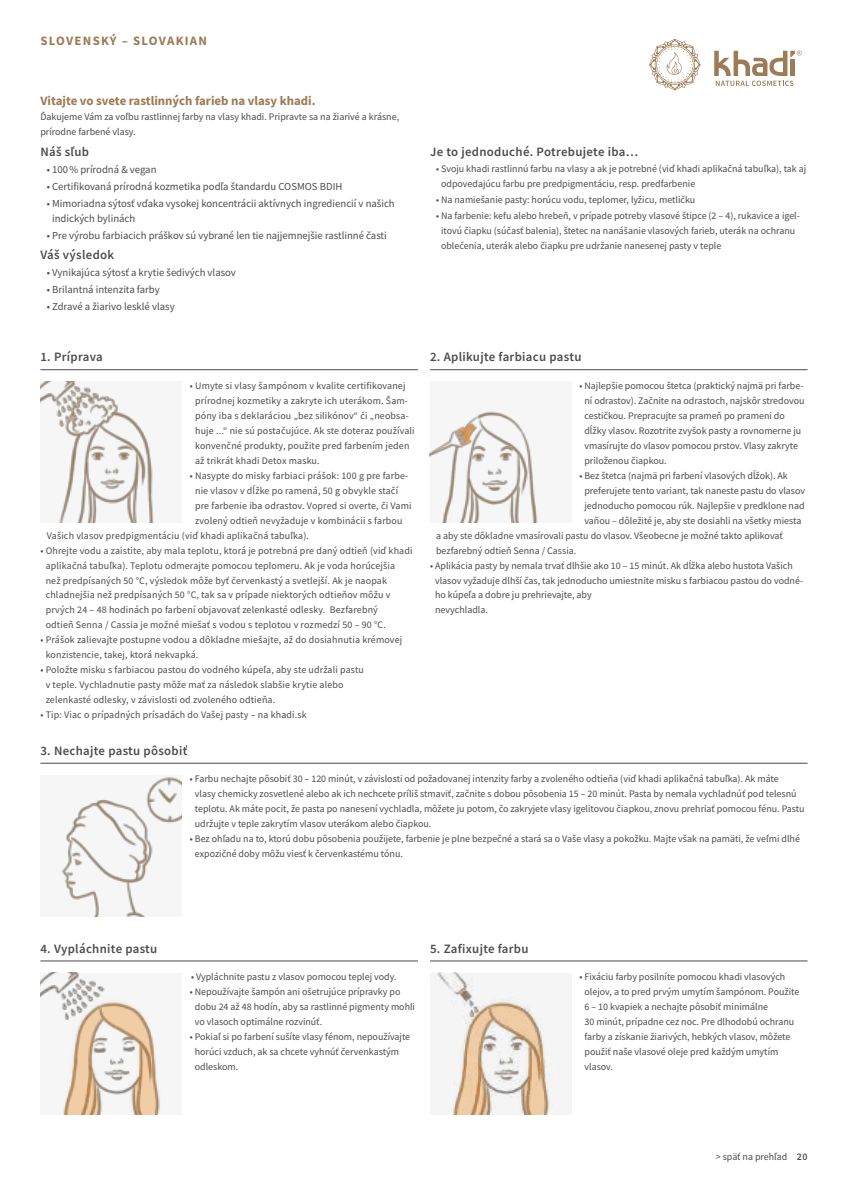 Haarverf Ash Brown afbeelding van document #20, instructions