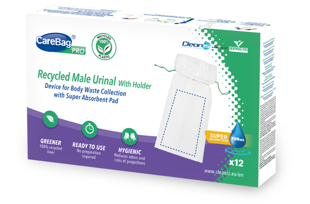 CareBag Recycled Heren Urinoir- en Houder afbeelding