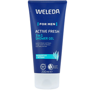 Weleda For Men Active Fresh 3-in-1 Shower Gel 200ML