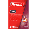 Rennie Anijs kauwtabletten bij brandend maagzuur 24TB