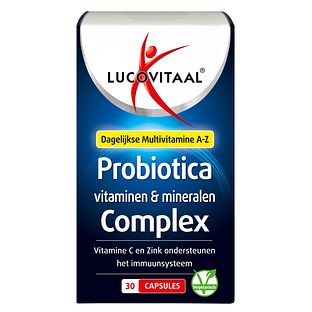 Lucovitaal Probiotica Vitaminen & Mineralen Complex Capsules 30CP