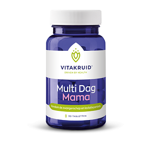Vitakruid Multi Dag Mama 100% Vegan Tabletten 90TB