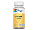 Solaray Biotin 5000mcg Capsules 60VCP