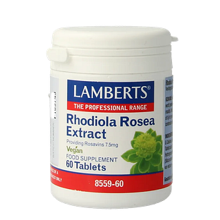 Lamberts Rhodiola Rosea Extract Tabletten 60TB Lamberts Rhodiola Rosea Extract Tabletten 60TB