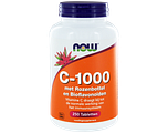 NOW C-1000 Rozenbottel & Bioflavonoïden Tabletten 250TB NOW C-1000 Rozenbottel & Bioflavonoïden Tabletten 250TB