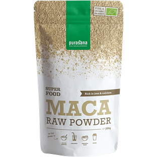 Purasana Vegan Maca Raw Powder 200GR