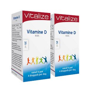 Vitalize Vitamine D Kids Voordeelverpakking 2x25ML