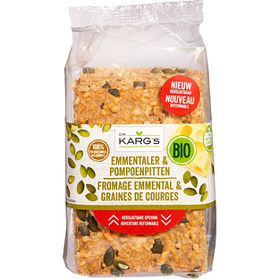 Dr Karg Kaas Met Pompoenpit Crackers 200GR