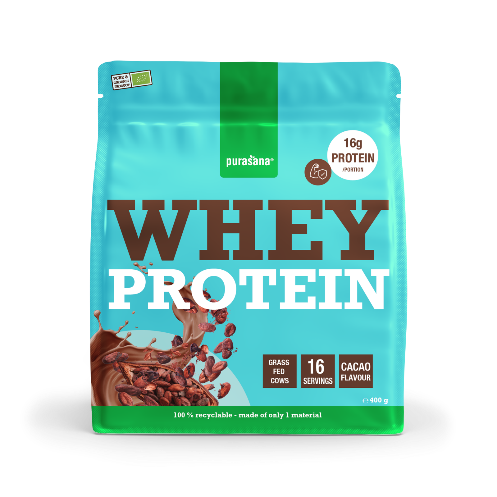 Purasana Whey Protein Powder Cacao