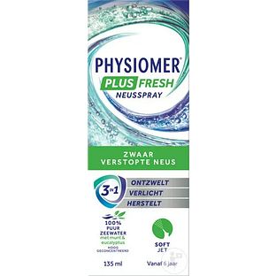 Physiomer Neusspray Plus Fresh 135ML Physiomer Neusspray Plus Fresh 135ML