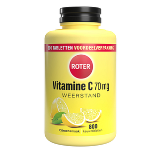 Roter Vitamine C 70mg Kauwtabletten 800ST