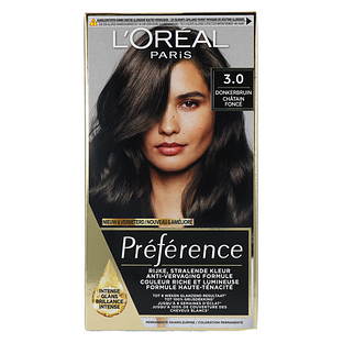 L'Oréal Paris Préférence 3.0 Donkerbruin 174ML L'Oréal Paris Préférence 3.0 Donkerbruin 174ML
