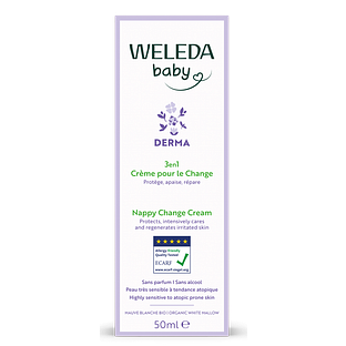 Weleda Baby Derma 3-in-1 Billenbalsem 50ML Weleda Baby Derma 3-in-1 Billenbalsem 50ML