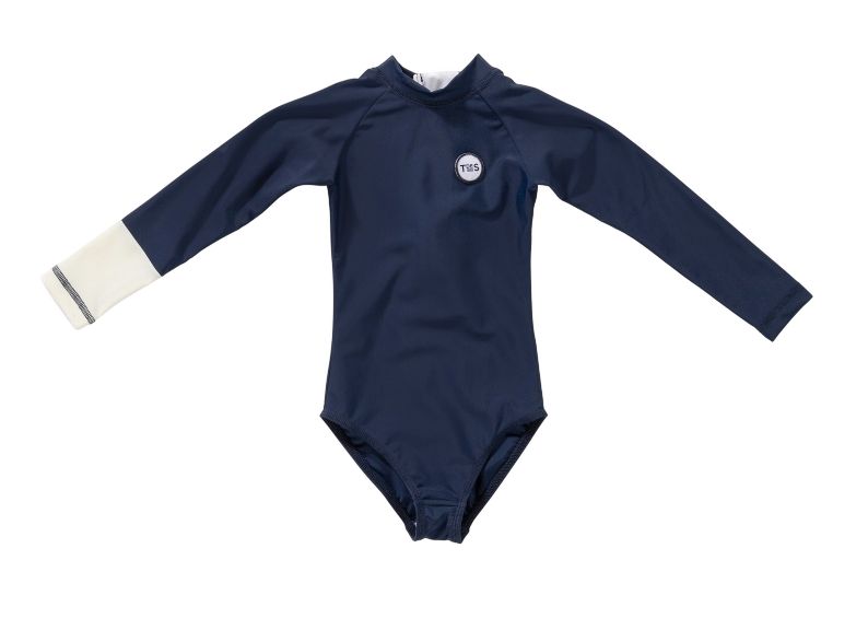 Tenue Soleil UV Swimsuit Blauw 6-8 jaar