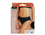 Boody Menstruatieondergoed Bikinislip Zwart Licht / Normaal Maat XL 1ST
