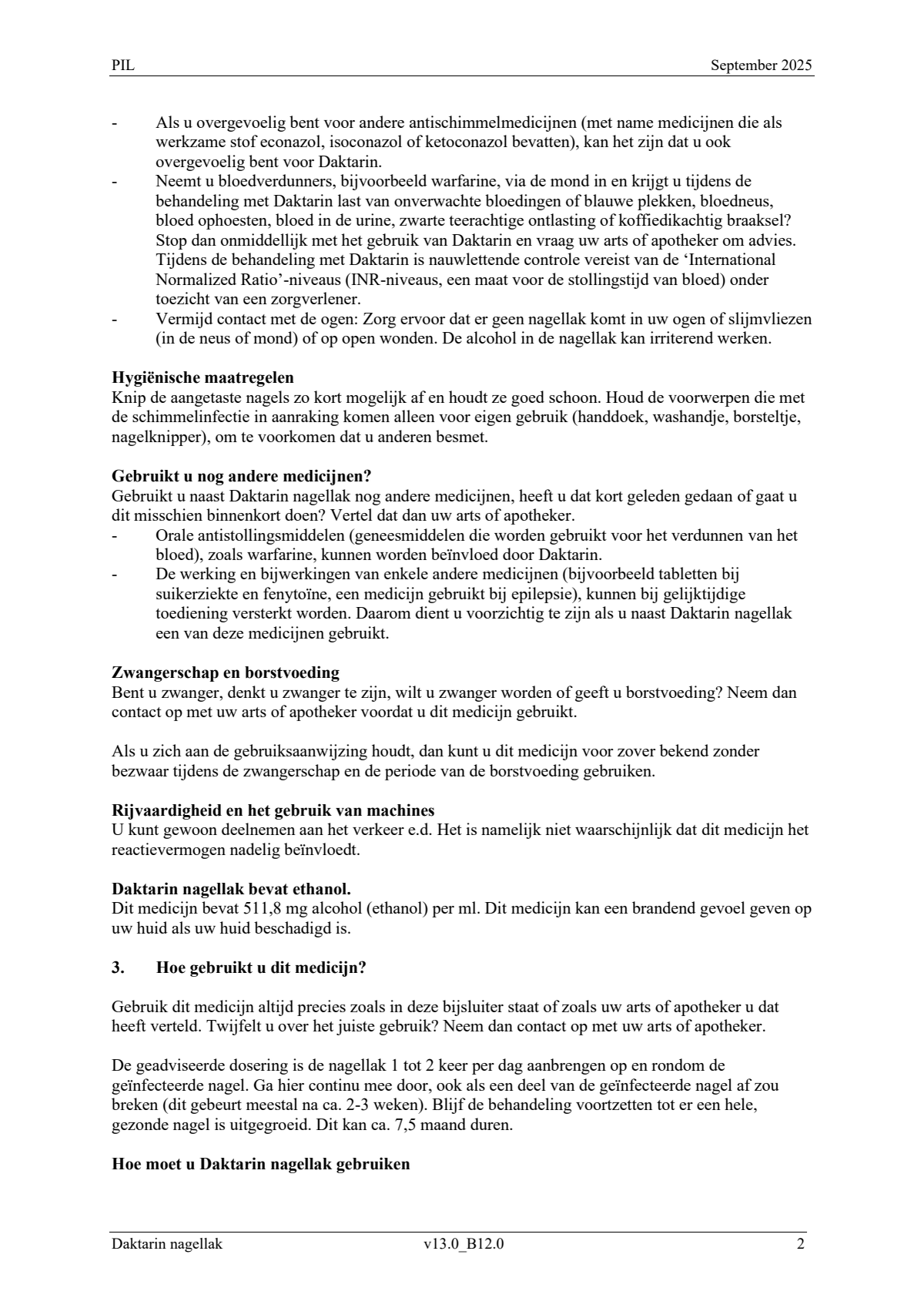 Nagellak 20mg Miconazol afbeelding van document #2, leaflet