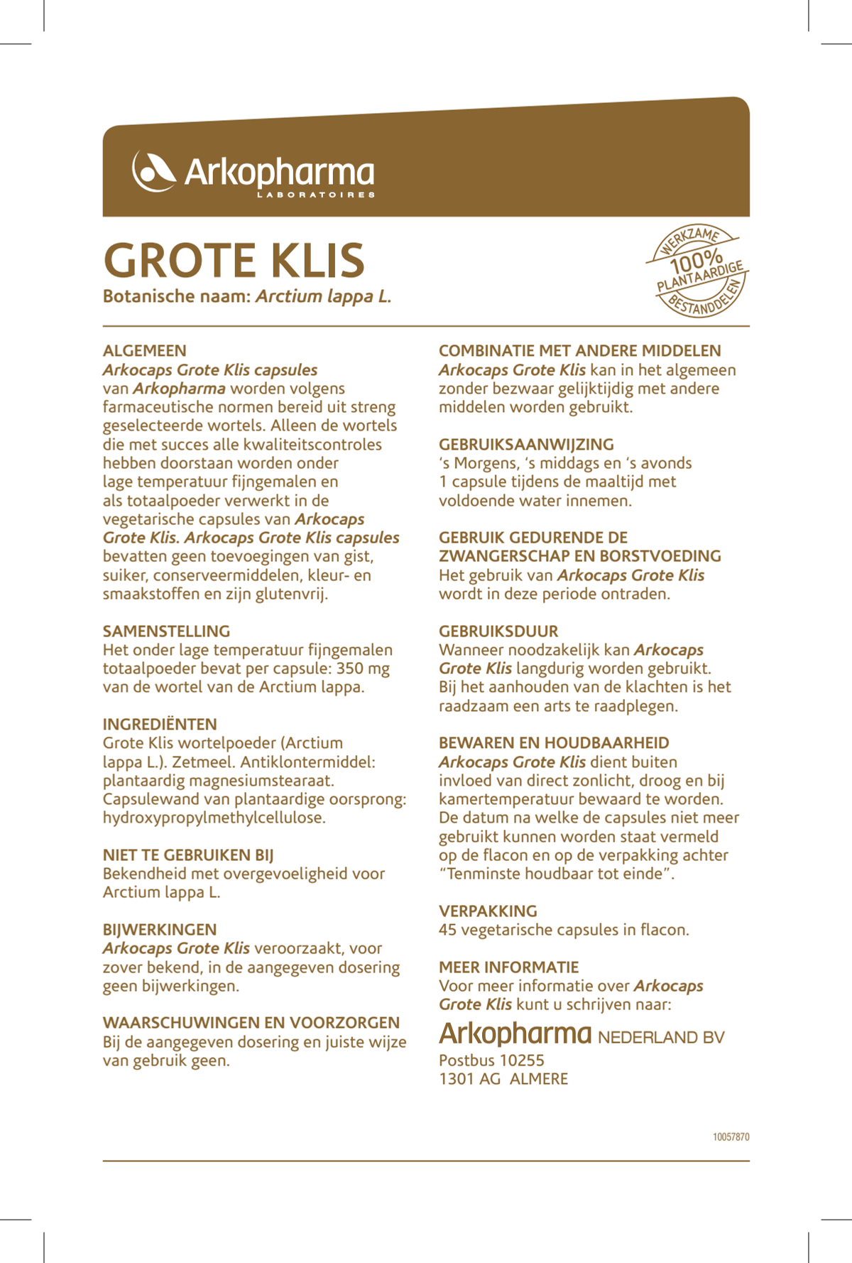 Grote Klis Capsules afbeelding van document #1, instructions