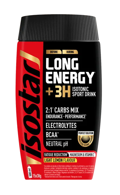 Isostar Long Energy +3H Drink Lemon 570GR