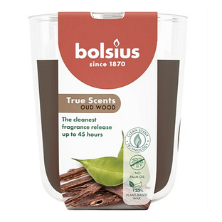 Bolsius True Scents Oud Wood Geurkaars 1ST
