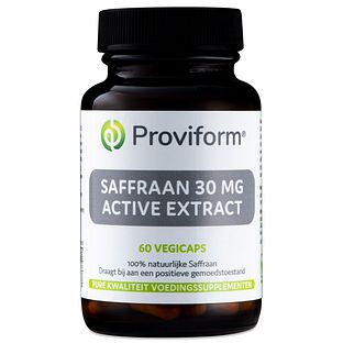 Proviform Saffraan 30mg Active Extract Vegicaps 60VCP