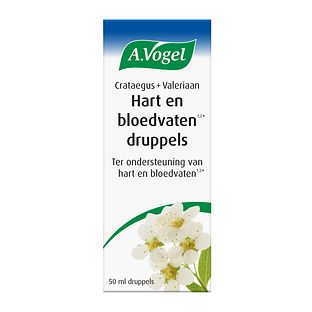 A.Vogel Crataegus + Valeriaan Hart en Bloedvaten Druppels 50ML