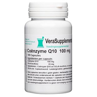 VeraSupplements Coënzyme Q10 100 mg Capsules 100CP