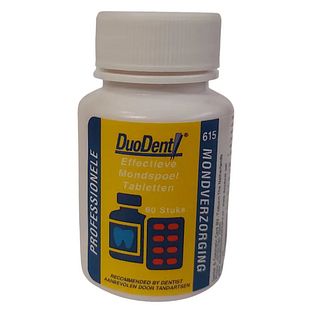 Duodent Effectieve Mondspoel Tabletten 60TB