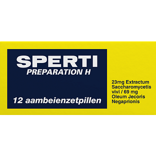 Sperti Preparation H Zetpillen 12ST