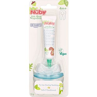 Nuby Tandgel + Gum-eez Bijtspeeltje 15GR Nuby Tandgel + Gum-eez Bijtspeeltje 15GR