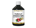 Golden Naturals Cranberry & D-Mannose Liquid 500ML