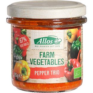 Allos Groentepread Paprika Trio 135GR