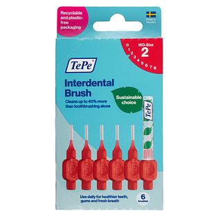 TePe Interdentale Rager Original Rood 0,5mm 6ST