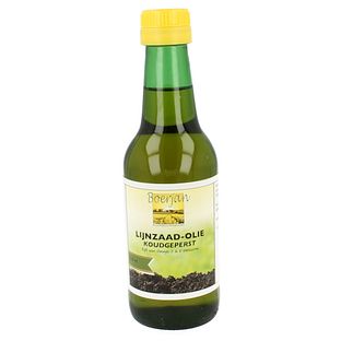 Boerjan Lijnzaad Olie 250ML Boerjan Lijnzaad Olie 250ML