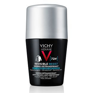 Vichy Homme 72H Invisible Resist Detranspirant 0% Alcohol 50ML