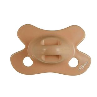 Difrax Fopspeen Natural Newborn Uni Caramel 1ST