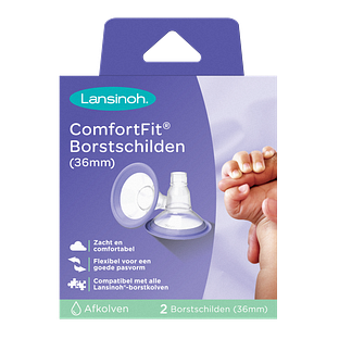 Lansinoh Comfort Fit 36mm Borstschild 2ST