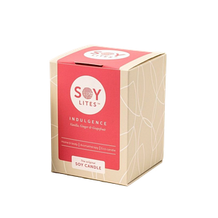 Soylites Soycandle Indulgence - Vanilla, Ginger & Grapefruit 70ML