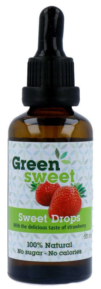 Greensweet Sweet Drops Aardbei afbeelding
