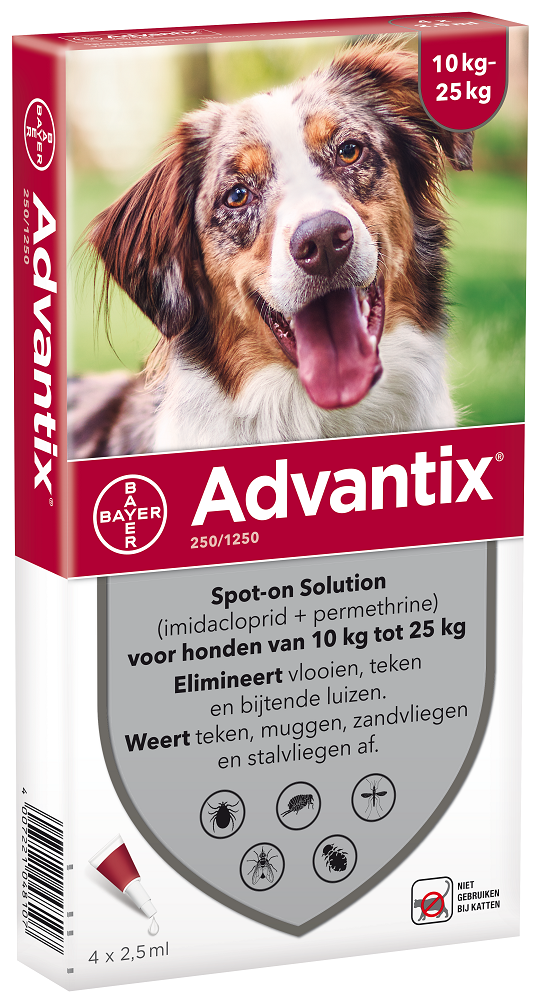 Advantix Hond 250/1250 Spot-on Solution afbeelding