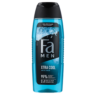 Fa Men Xtra Cool Body & Hair Showergel 250ML