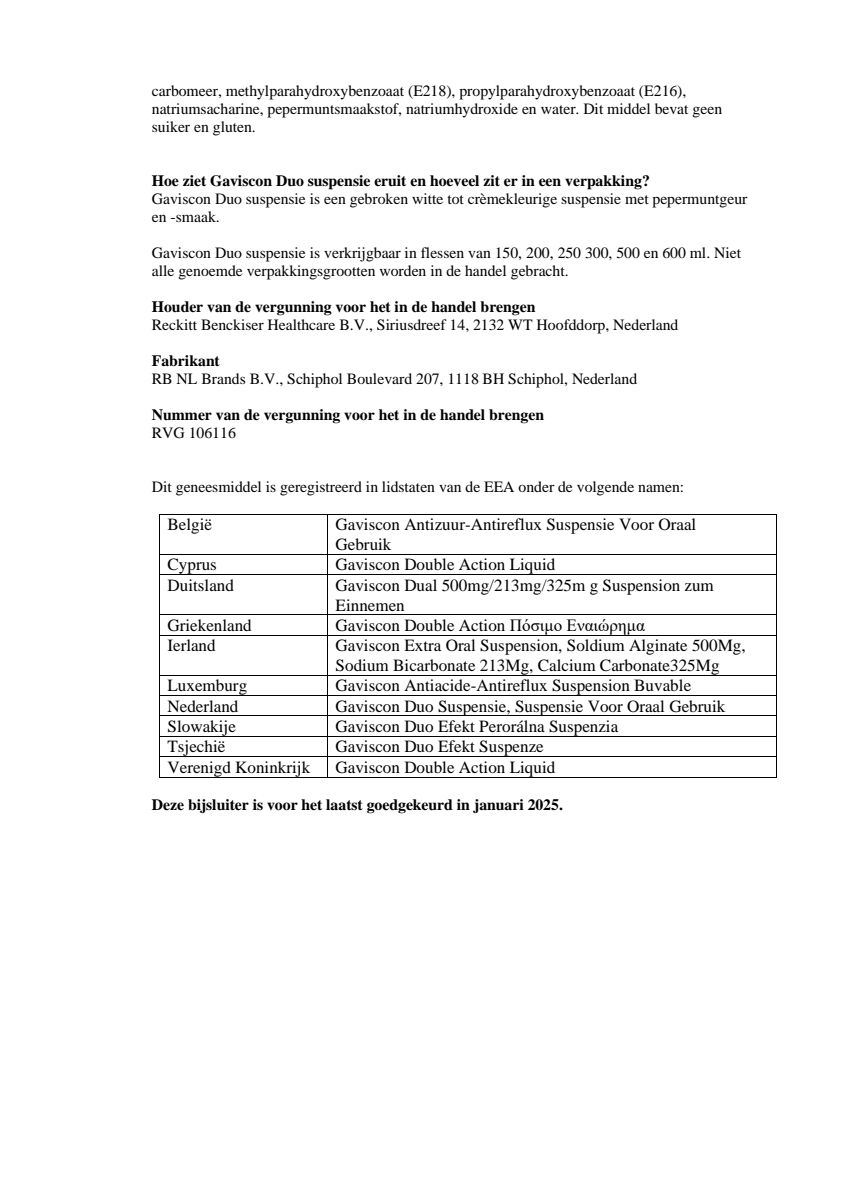 Duo Suspensie afbeelding van document #4, leaflet