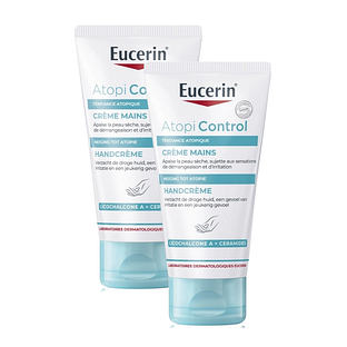 Eucerin Atopi Control Handcrème Duoverpakking 2x75ML