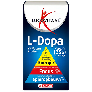 Lucovitaal L-Dopa Mucuna Pruriens Capsules 60CP