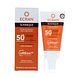 Ecran Sunnique Gezicht & Decolleté Zonnebrandcrème SPF50 50ML verpakking met tube Ecran Sunnique Gezicht & Decolleté Zonnebrandcrème SPF50 50ML verpakking met tube