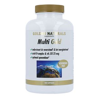 Golden Naturals Multi Gold Capsules 180CP